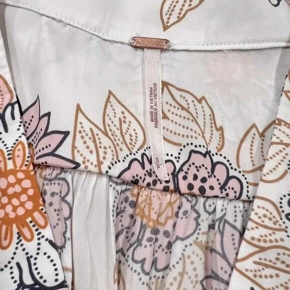 FREE PEOPLE Run Free Tunic in Ivory Size S - Picture 10 of 10